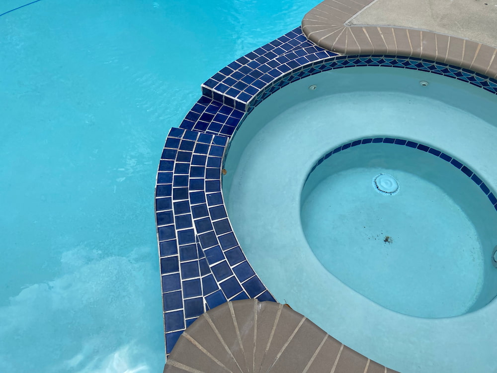 before concrete pool renovation project 3